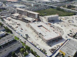 Jackson Hospital under construction